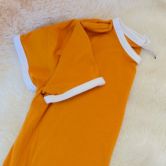 DIVIDED H&M short T-shirt burn orange - Picture 2 of 3